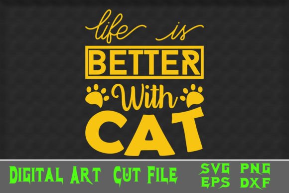 Cat Lover Quote 53 SVG Cut File
