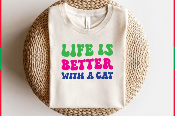 Cat Rescue T-shirt Design, Life is Bet