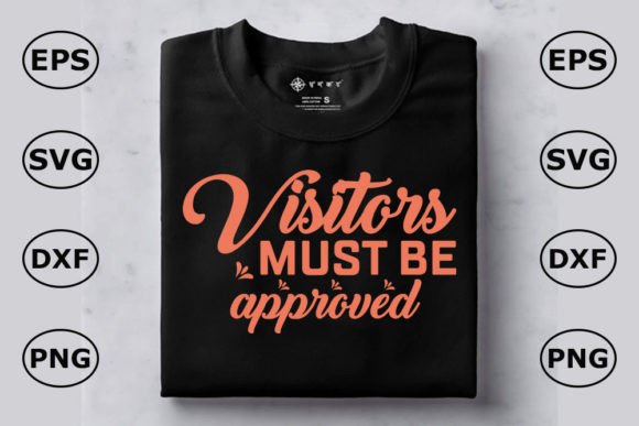 Cat T Shirt Design, Visitors Must Be App