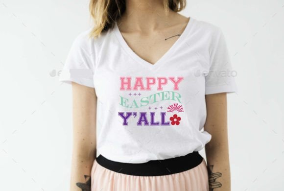 Happy Easter Y All SVG Design