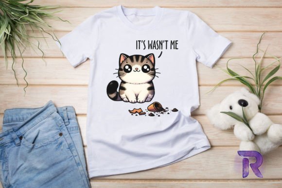 Innocent Act Cute Cat Mischief