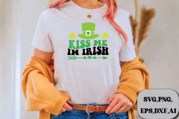 Kiss Me Im Irish Svg Design