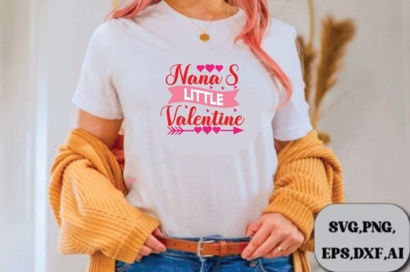 Nana’s Little Valentine SVG Design