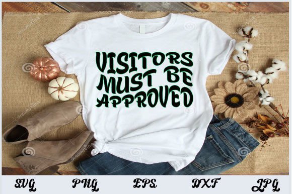Retro Cat Design, Visitors Must Be Appro