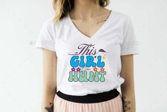 This Girl Can Hunt SVG Design